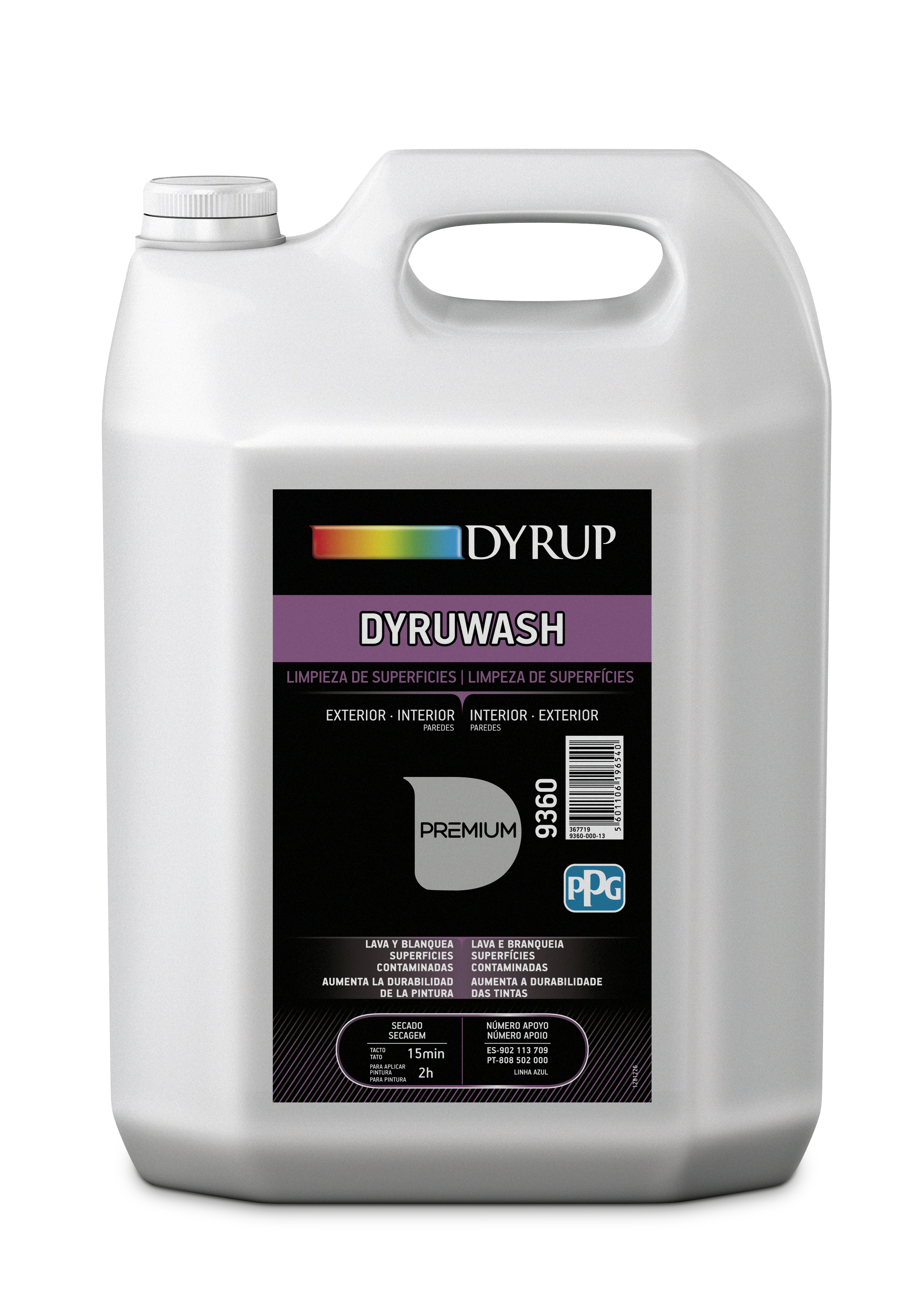 Removedor de fungos e algas Dyrup Dyruwash 5L - 2