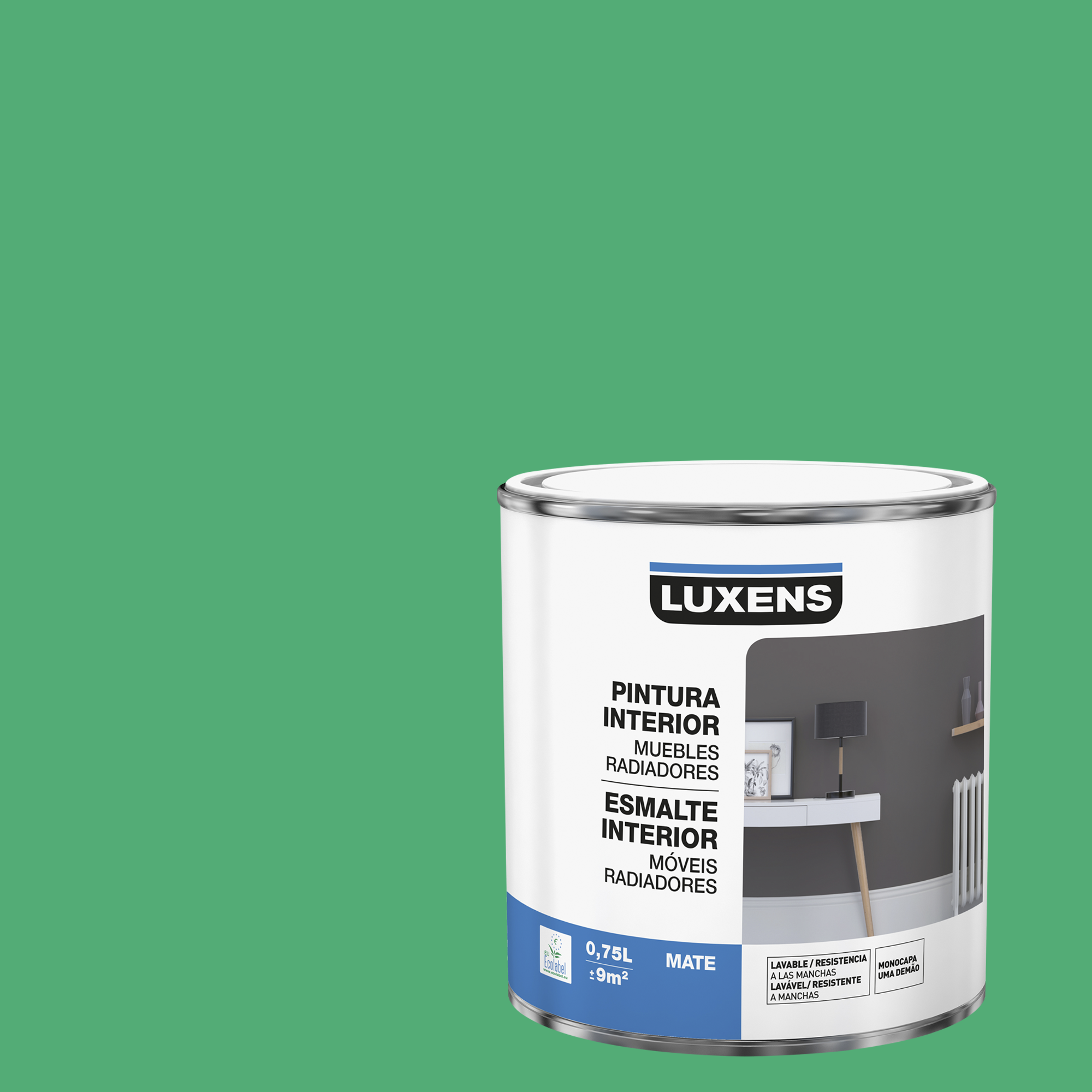 Esmalte LUXENS INTERIOR MATE 0.75L EXOTIC 3 - 2