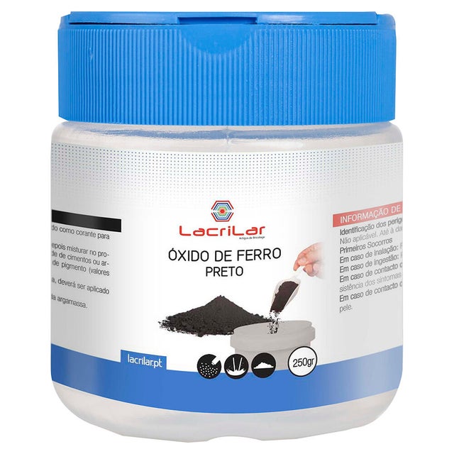 Pigmento LACRILAR PRETO 0.25KG