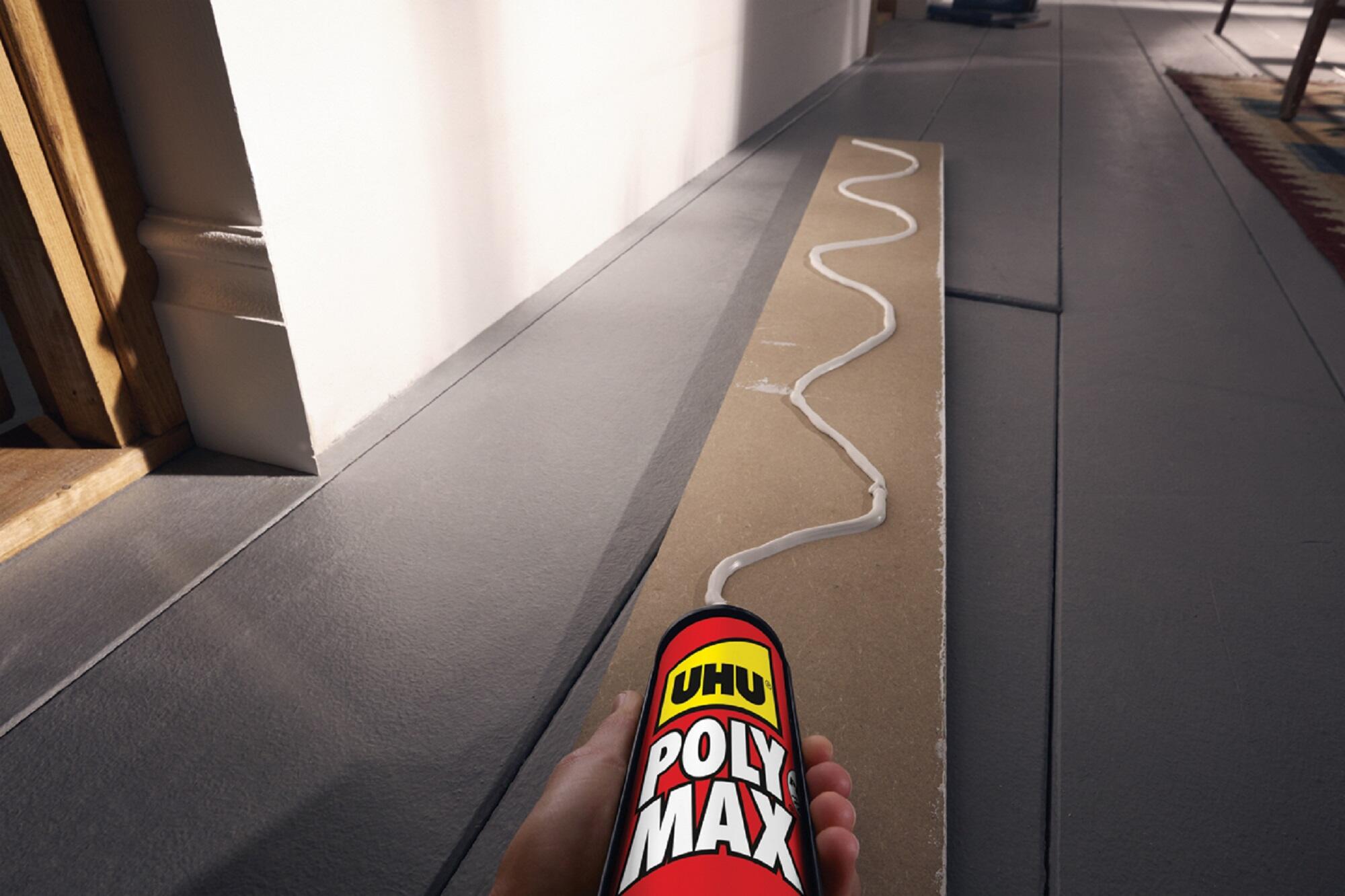 Cola e veda universal express 425 gr branco Polymax UHU - 12