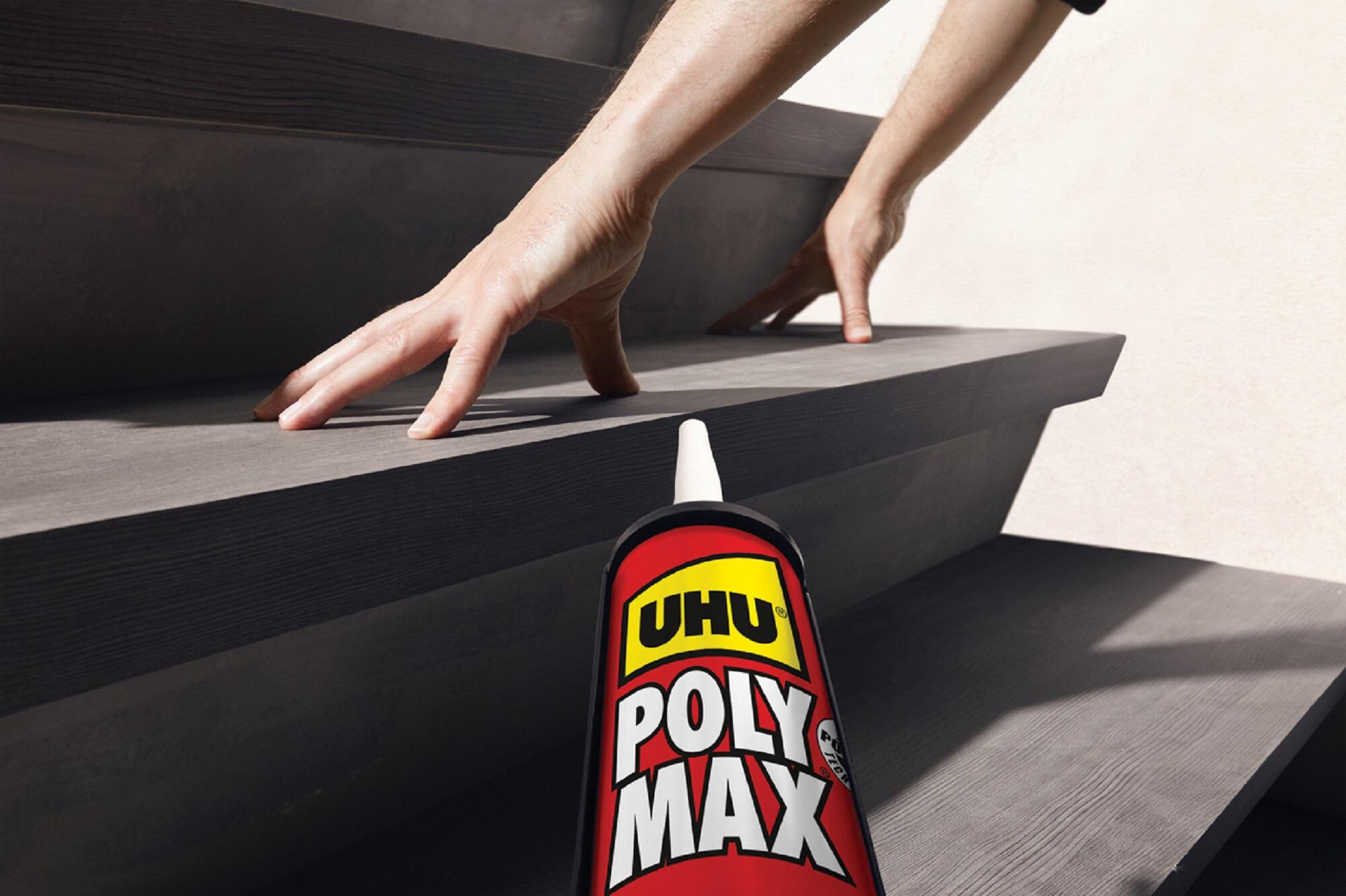 Cola e veda universal express 425 gr branco Polymax UHU - 11