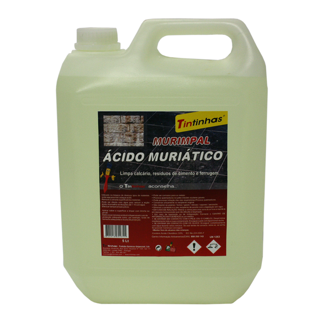 Ácido muriático 5L Tintinhas