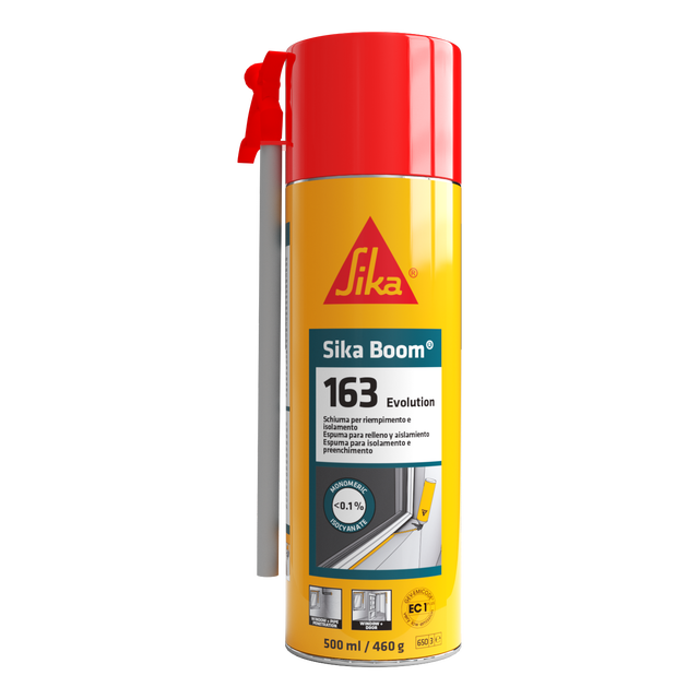 Espuma PU expansiva 163 evolution 500 ml Sikaboom Sika