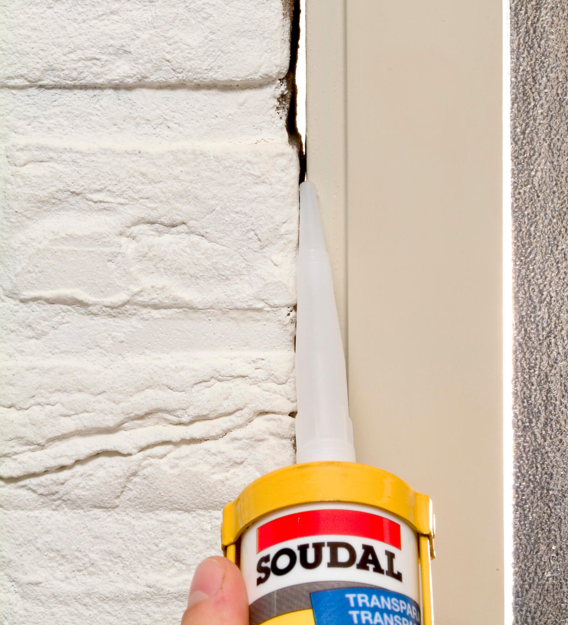 Pistola para silicone amarelo Soudal - 7