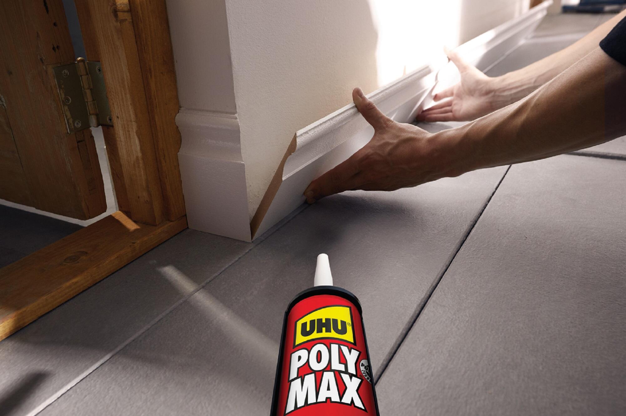 Cola e veda universal express 425 gr branco Polymax UHU - 10