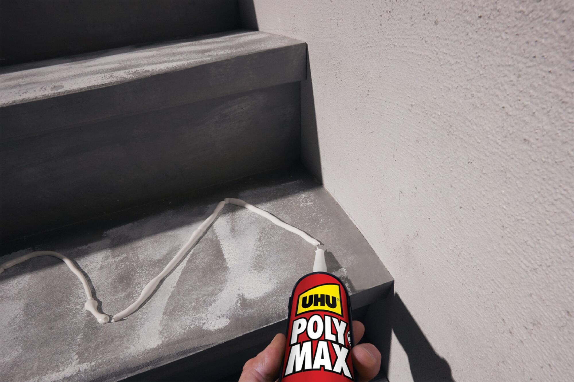 Cola e veda universal express 425 gr branco Polymax UHU - 9