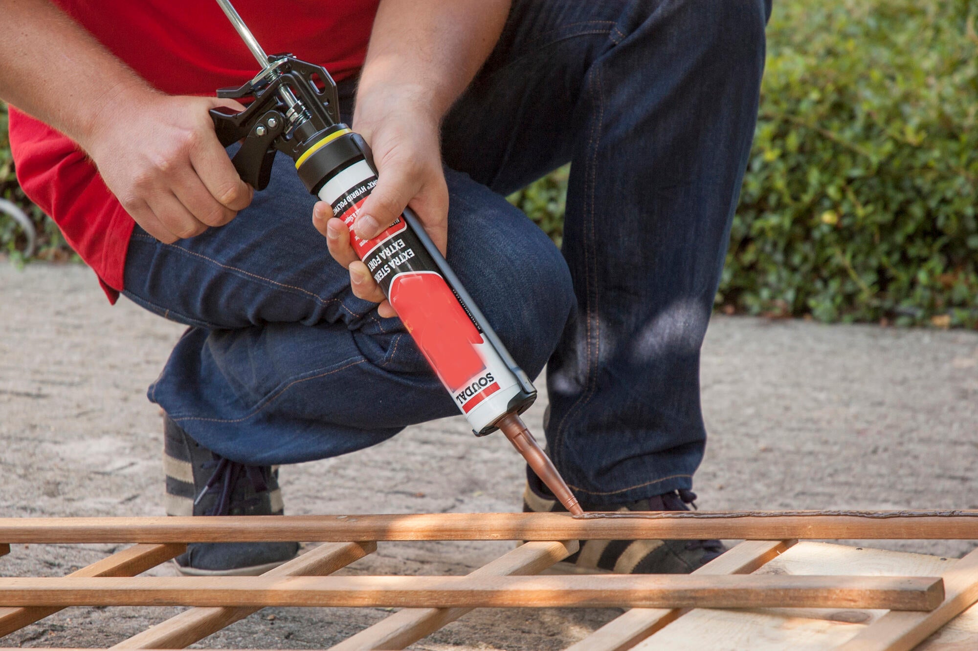 Pistola para silicone metal preto Pro Soudal - 4