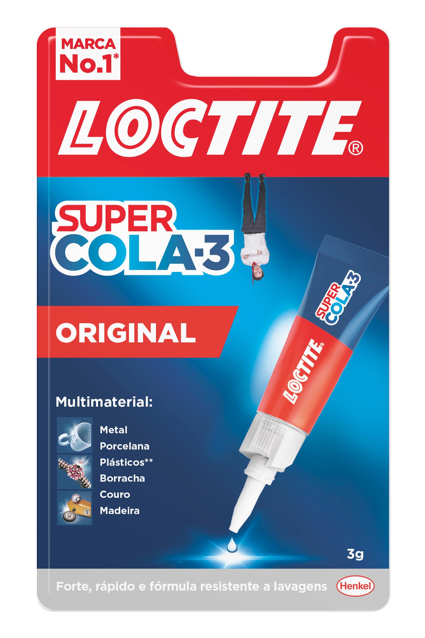 Cola universal instantânea 3 gr Loctite Super Cola 3 original - 5