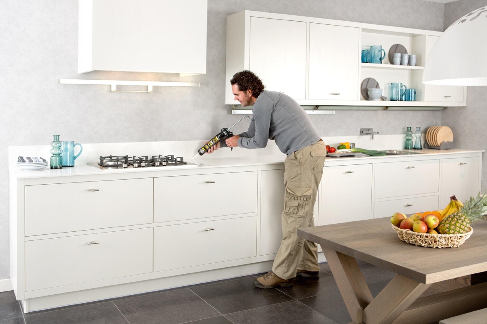 Silicone cozinhas 300 ml transparente Super UHU - 2