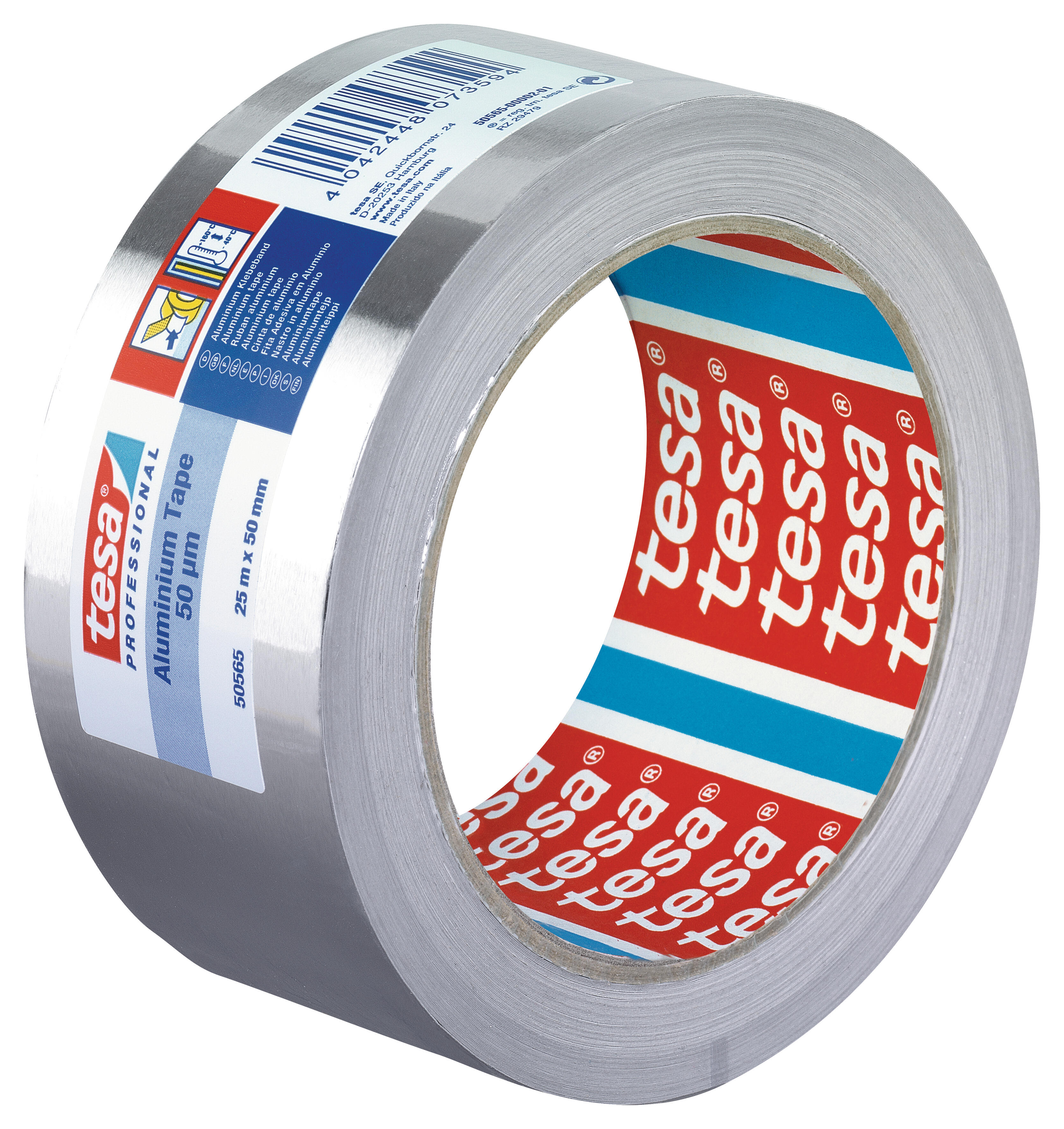 Fita de alumínio PRO TESA PRATA 25MX50MM - 2