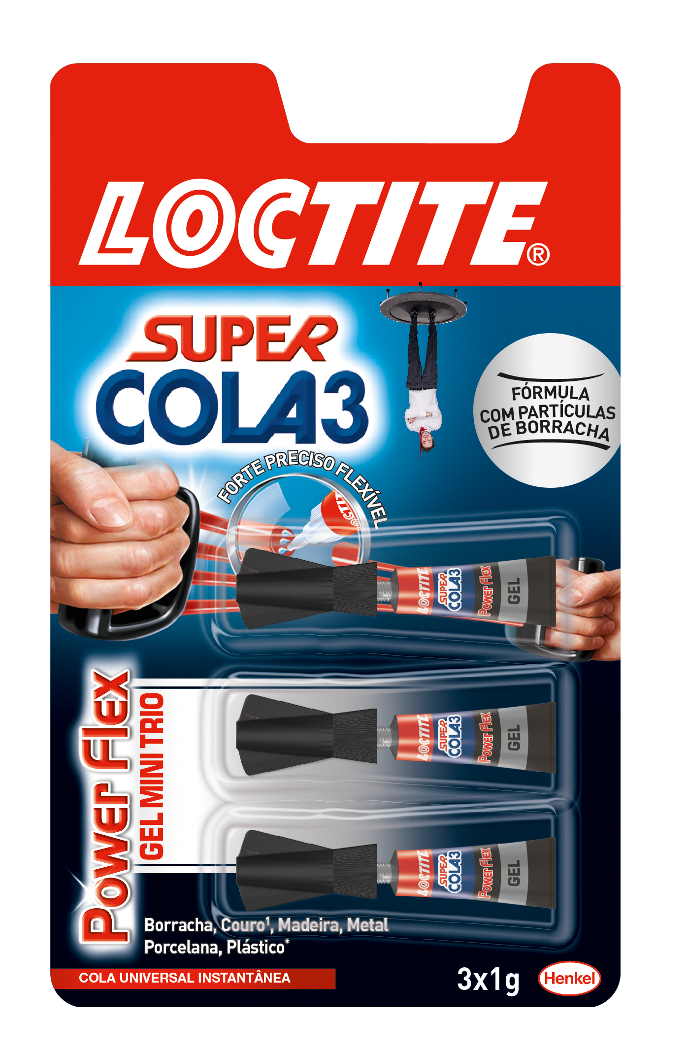 Adesivo Istantaneo Loctite Super Glue-3 Power Gel Mini Trio 3 - Foto 5