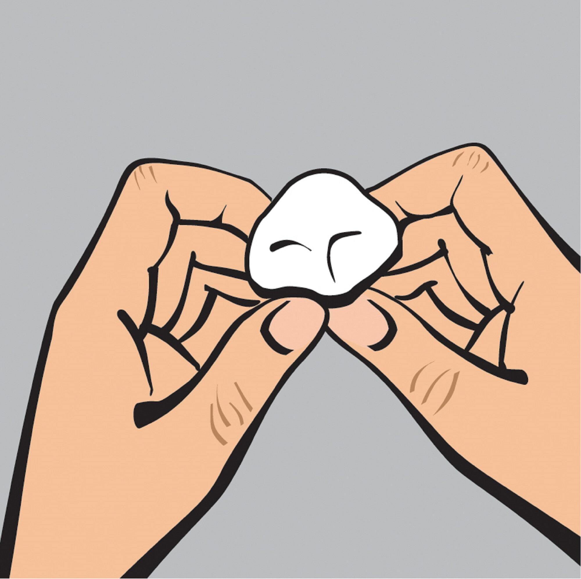 Pasta adesiva UHU Patafix 95 mm x 0.001 m - 10