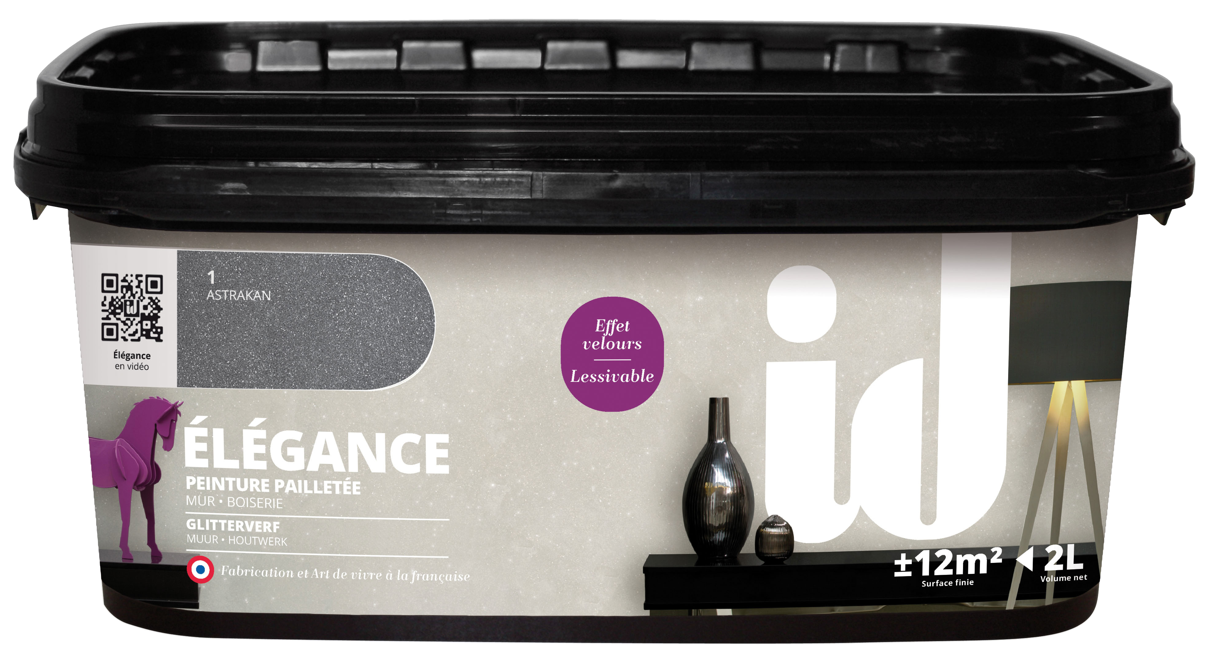 Pittura decorativa Elegance ID effetto paillette astrakan 2 L - 7
