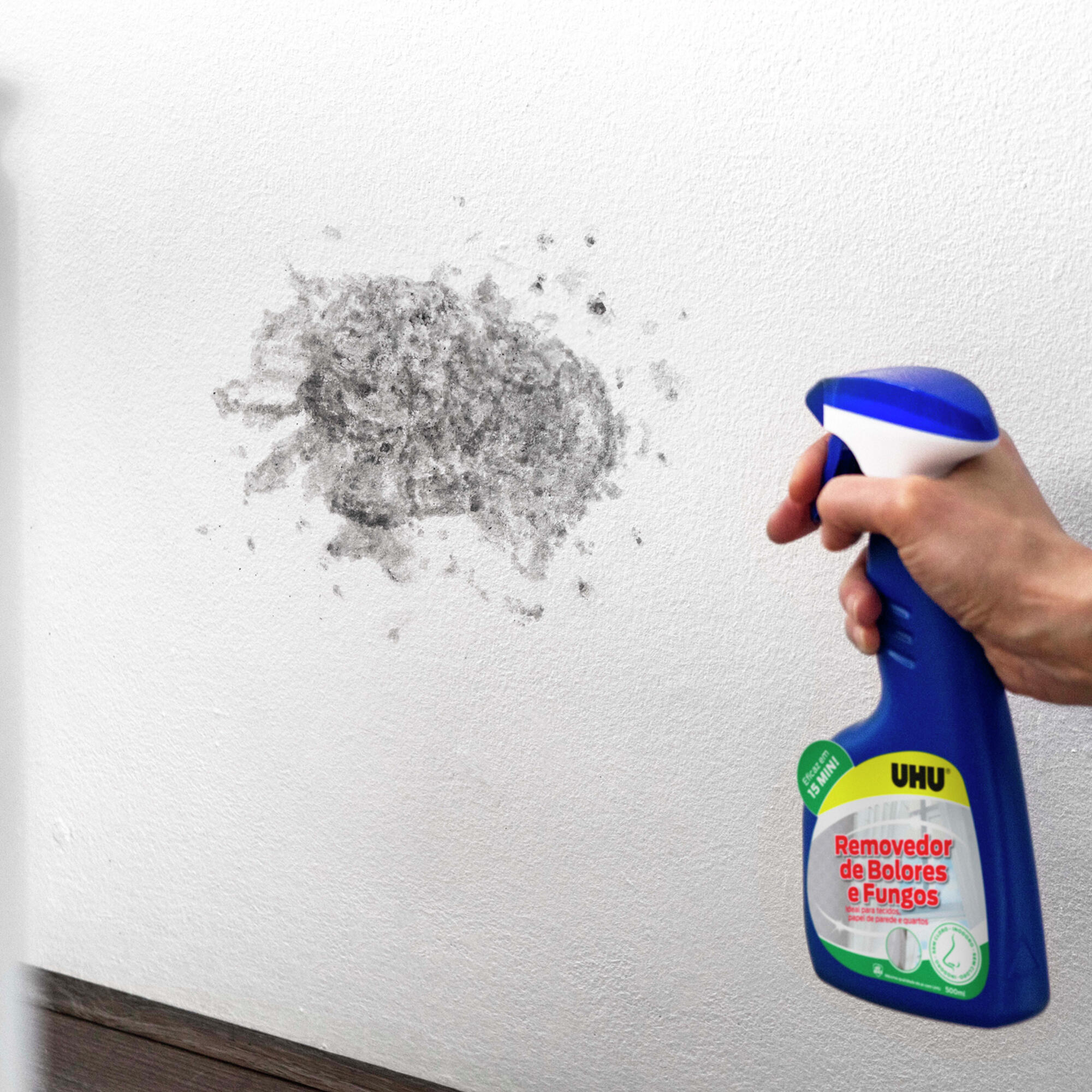 Removedor de bolores e fungos sem cloro 500 ml UHU - 4