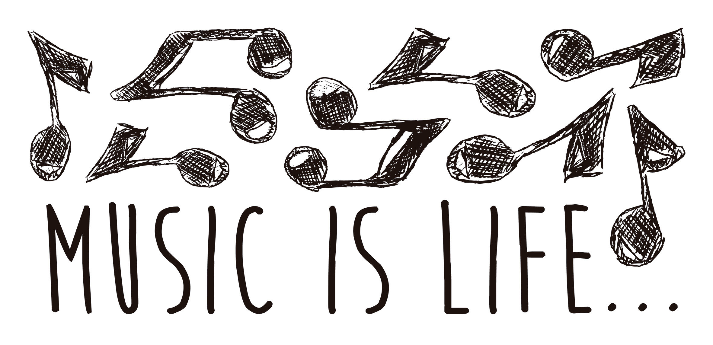 Sticker Music 15.5x34 cm bianco,nero - 6