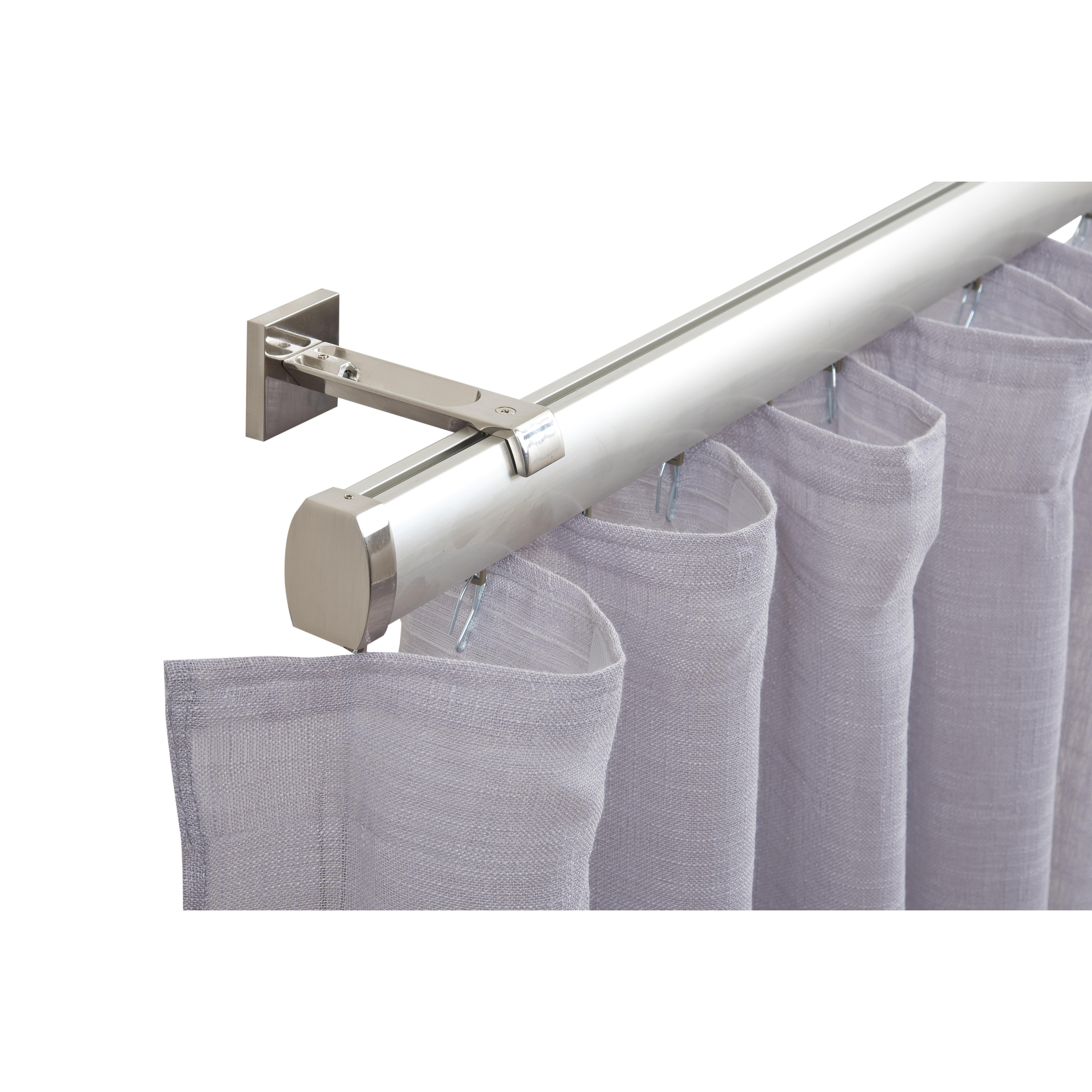 Kit calha elegance abertura lateral 1.60m efeito ondas inox - 3
