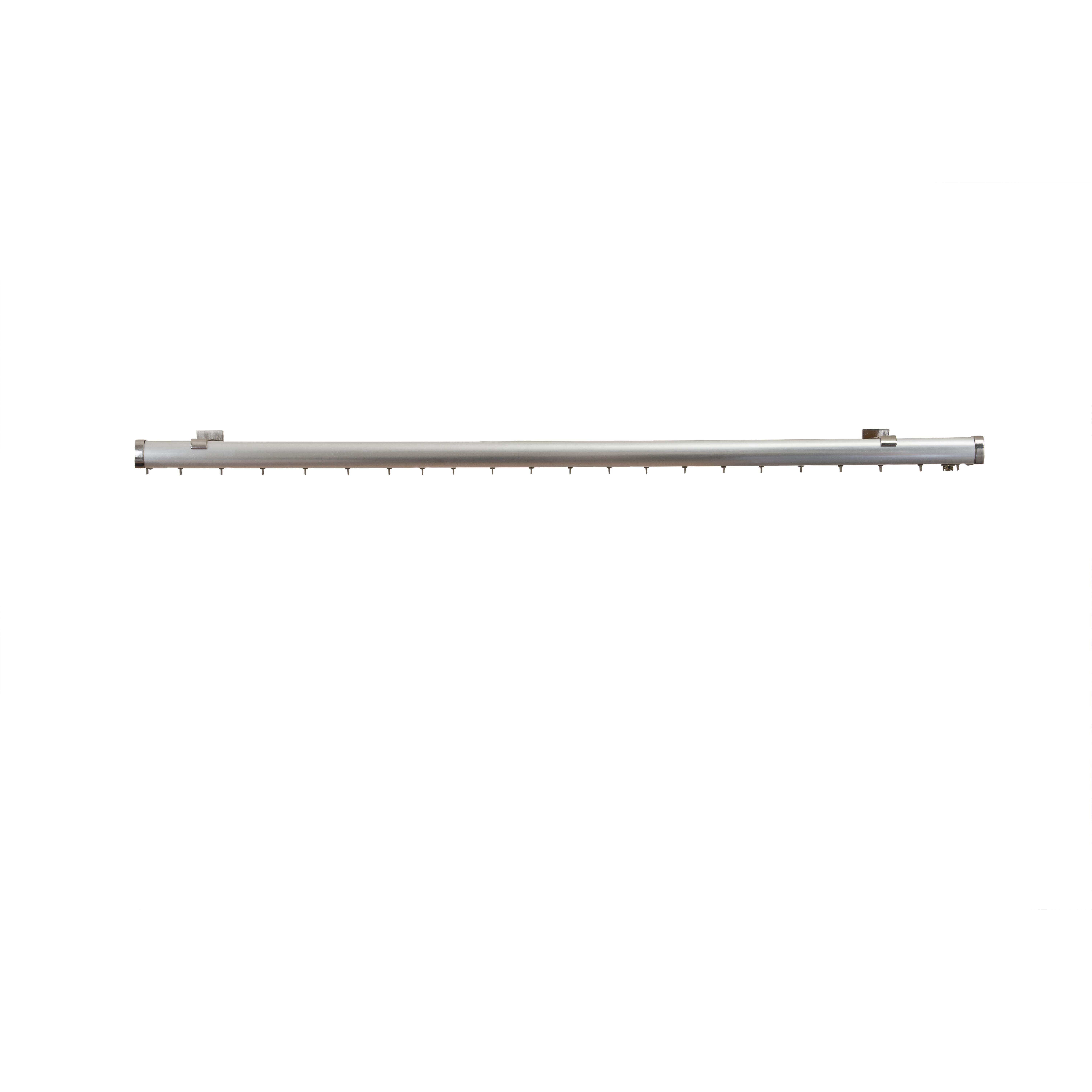 Kit calha elegance abertura lateral 1.60m efeito ondas inox - 2