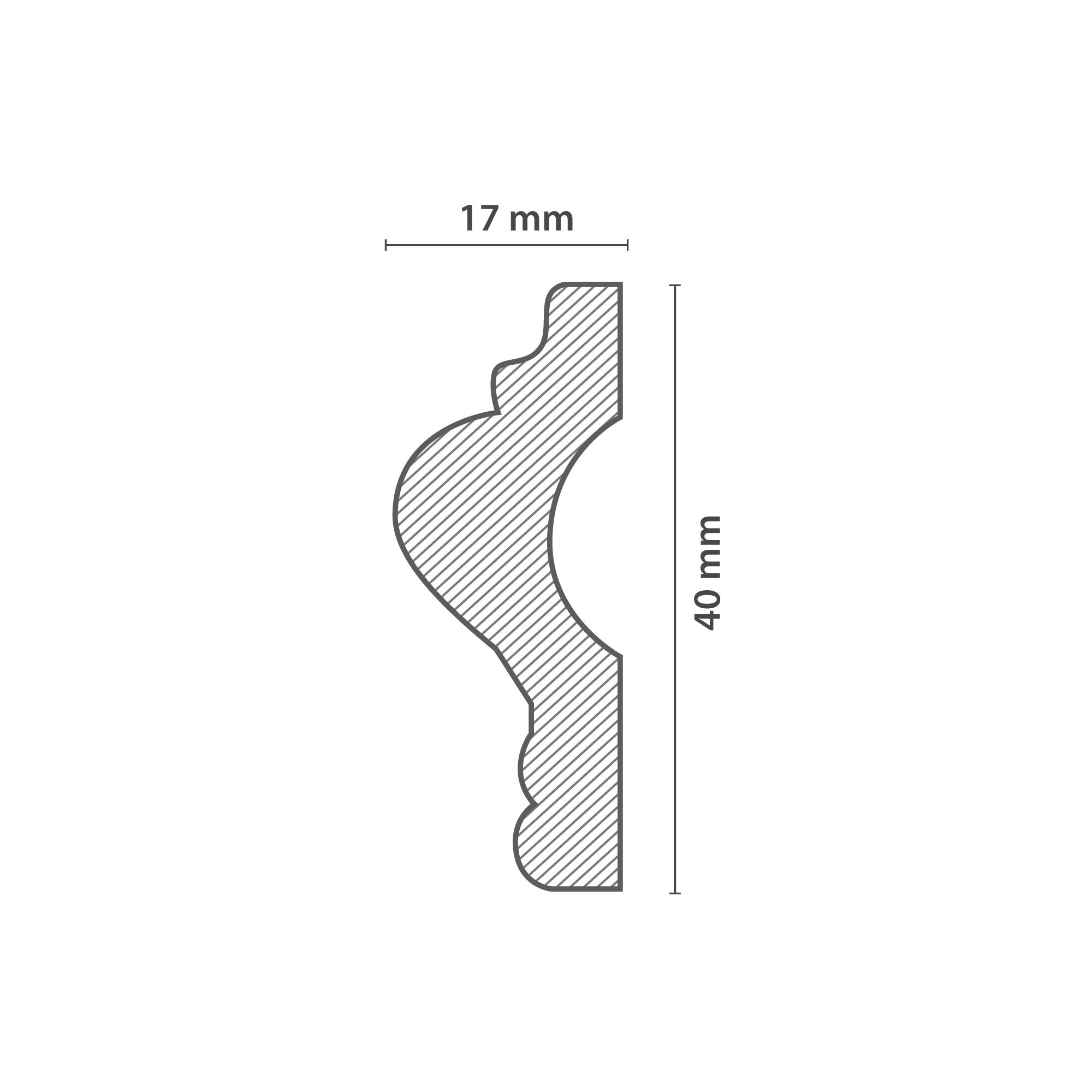 Sanca 200x4x2 cm HOMESTAR U40 - 6