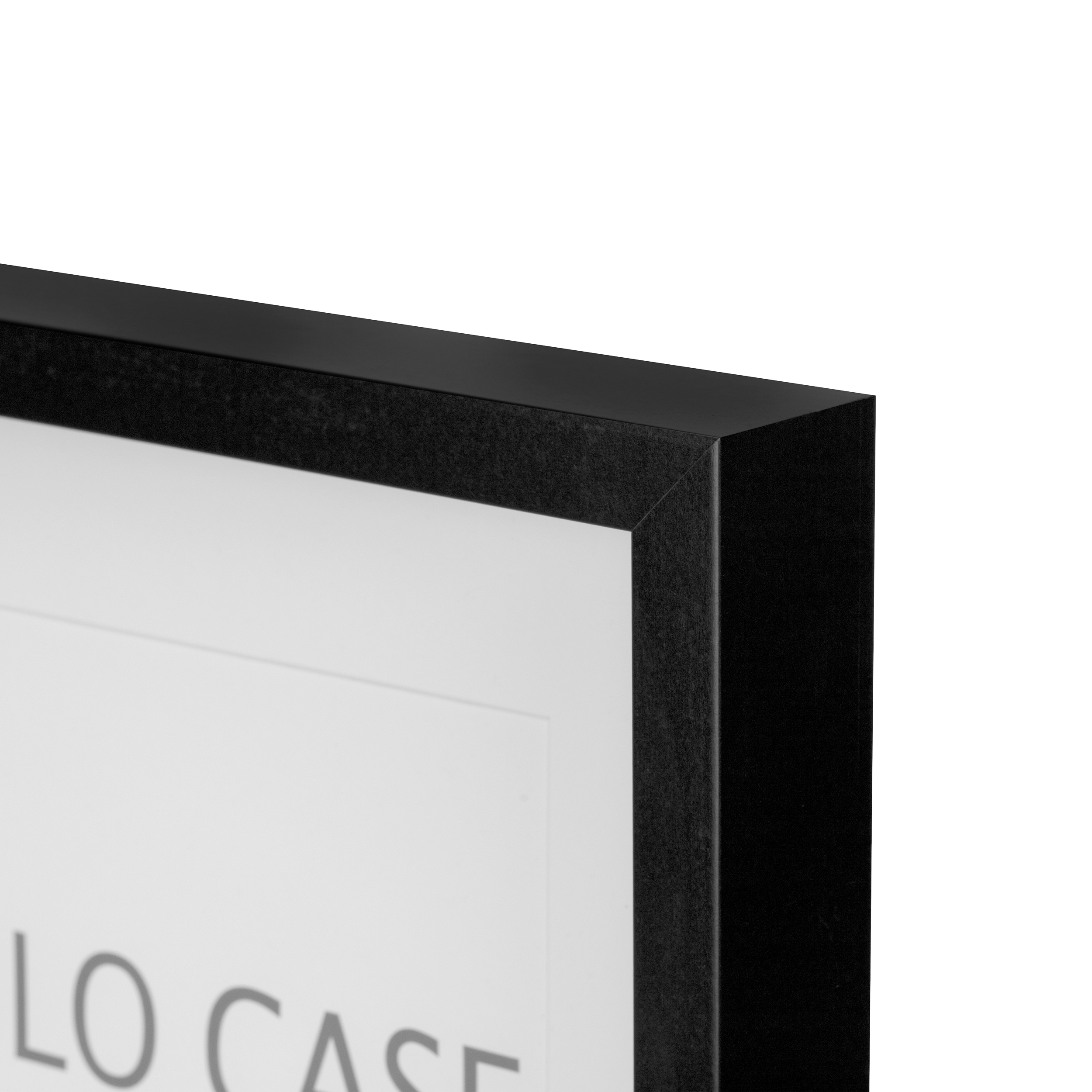 Moldura vitrine INSPIRE MILO 30X40CM PRETO - 5