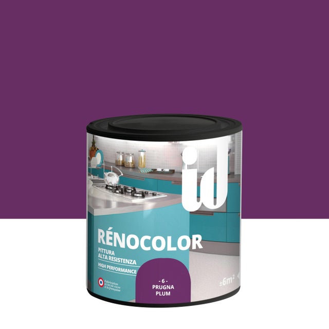 Vernice ID Renocolor prugna 0.45 L viola