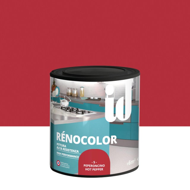 Vernice ID Renocolor pimento 0.45 L rosso