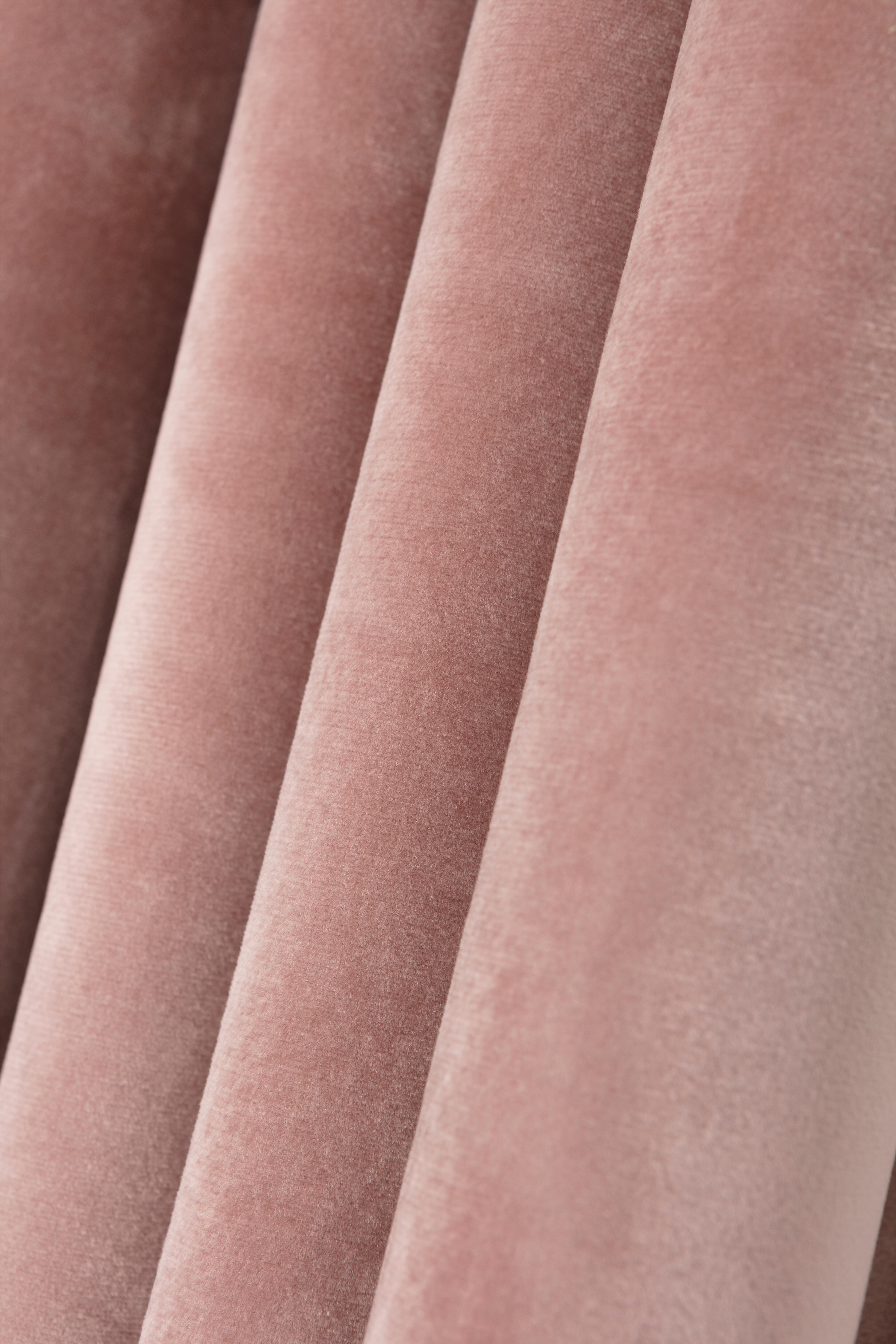 Cortinado ilhós Misty 135x260cm rosa - 3