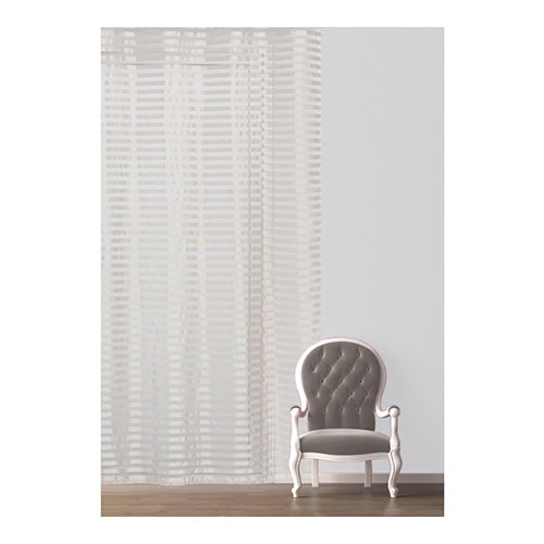 Cortinado ilhós Lovely 140x240cm cru - 3