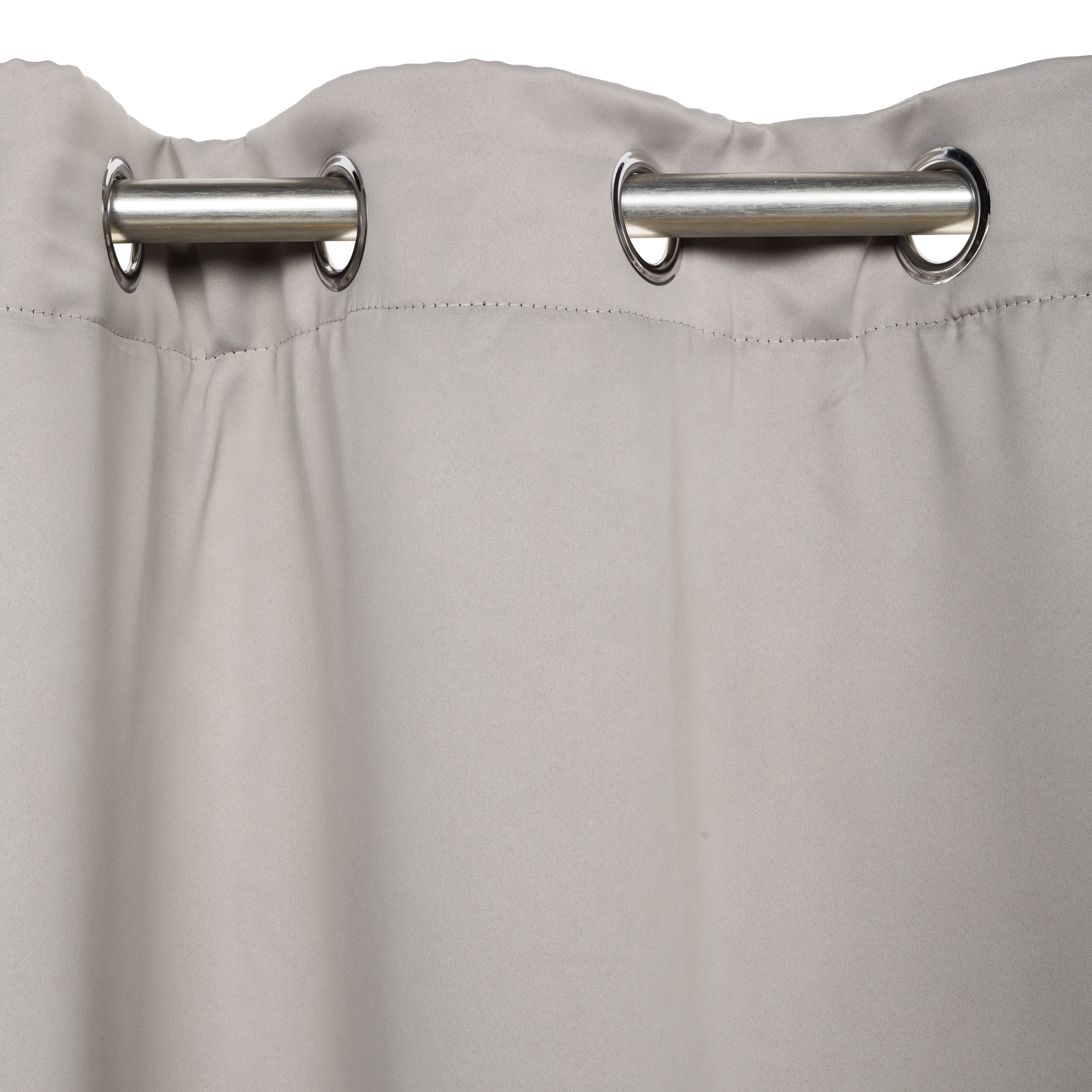 Tenda Oscurante termica antirumore Tortora, occhiello 135x280 cm - 8