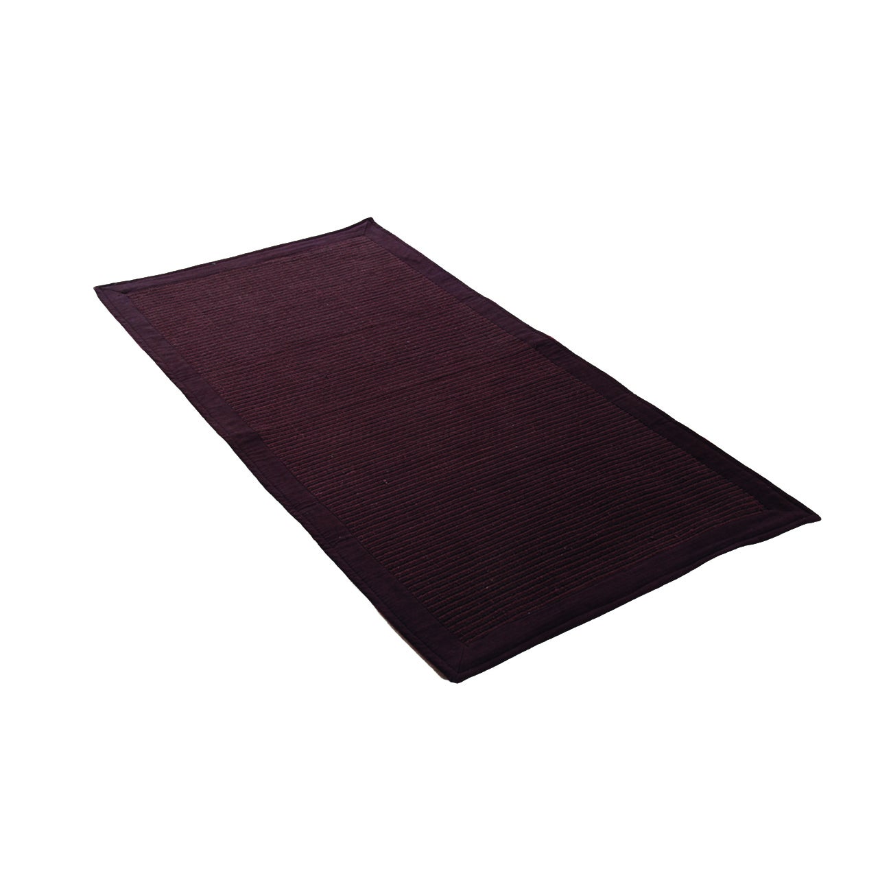 Passatoia Nevra in cotone marrone, L 180 x L 55 cm - 2