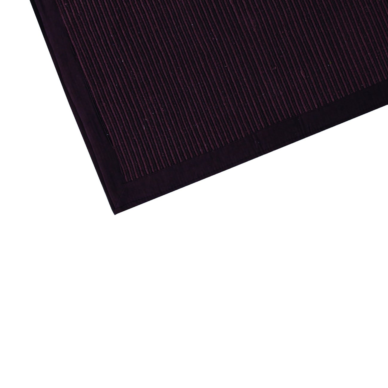 Passatoia Nevra in cotone marrone, L 180 x L 55 cm - 3