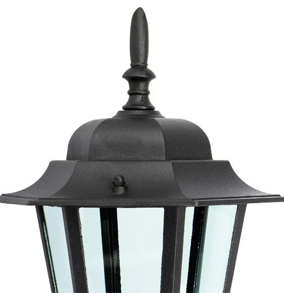 Applique classico da esterno Laterna nero IP44 E27 EGLO - 5