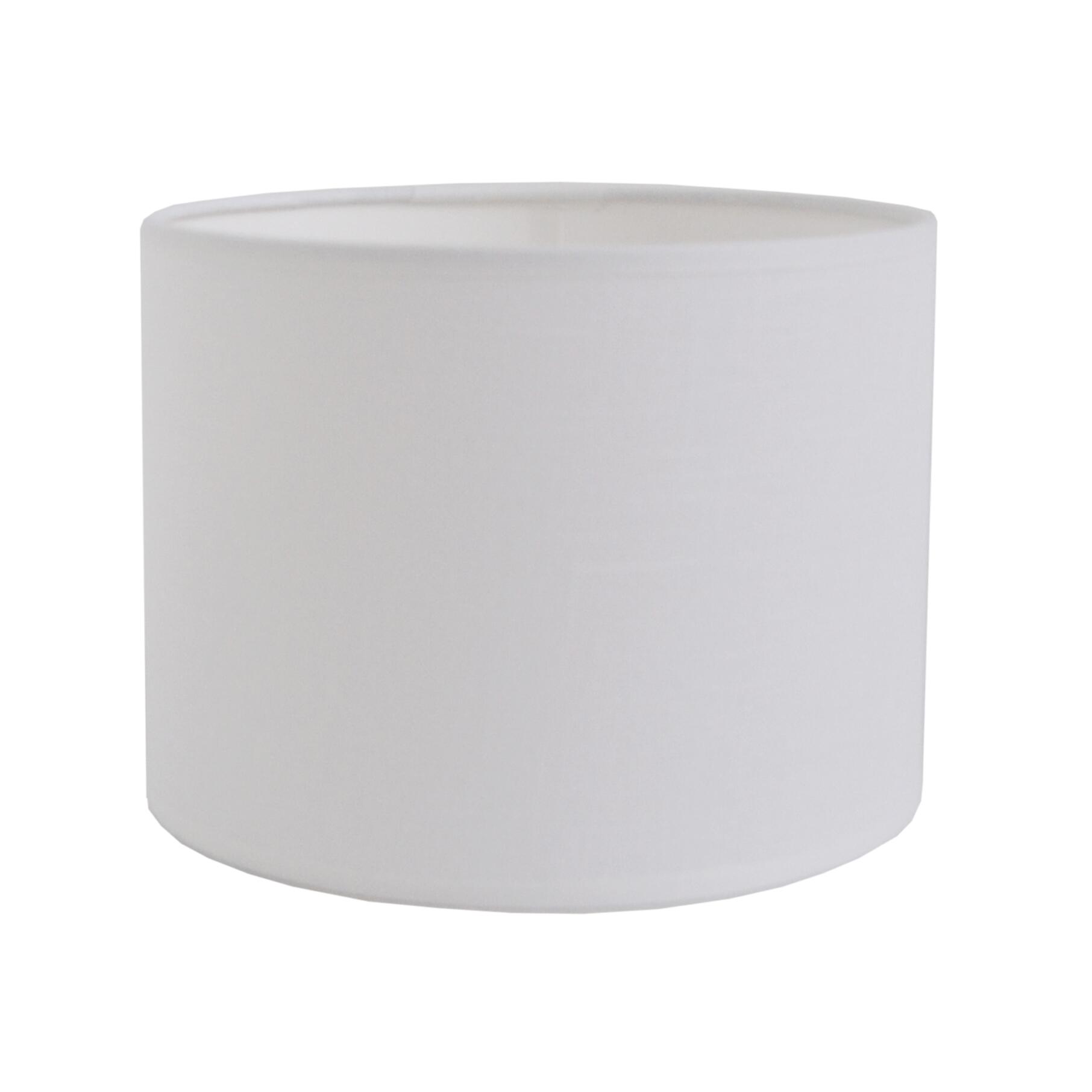 Abajur cilíndrico liso nº0 branco 20x15 cm Inspire - 2
