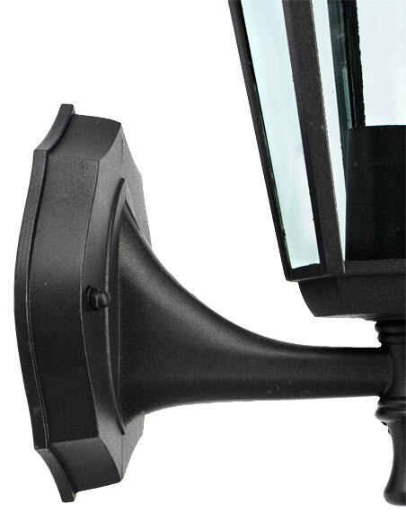 Applique classico da esterno Laterna nero IP44 E27 EGLO - 3