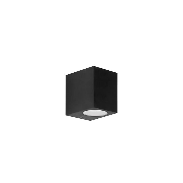 APLIQUE BLOCK NEGRO IP44 GU10 7W 