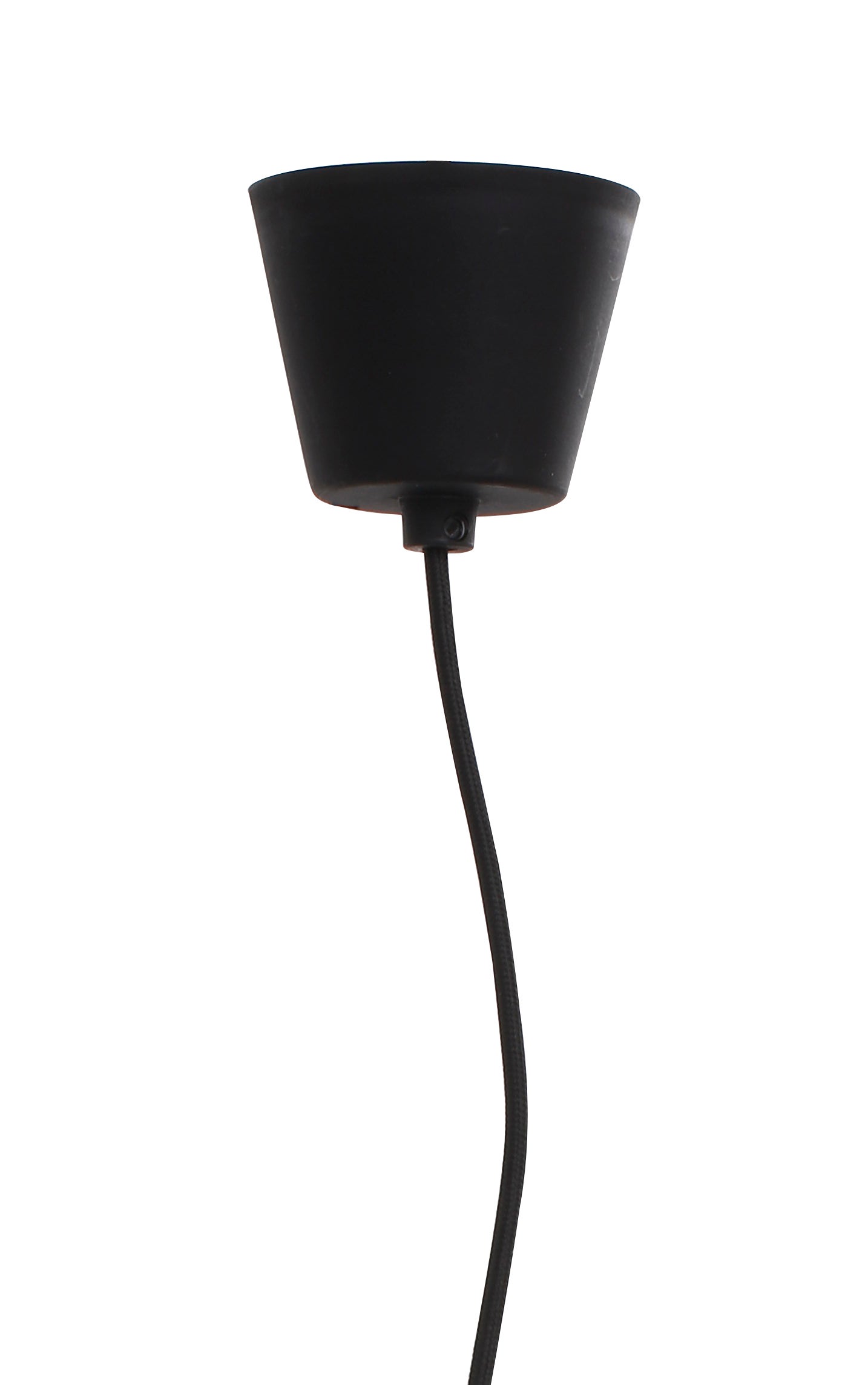 Cabo decorativo suspenso PVC+SILICONE 100CM PRETO - 4