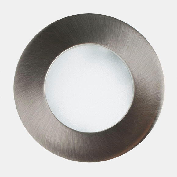 Portafaretto da incasso in alluminio LECCO GU10 grigio tondo IP65 INSPIRE - 7