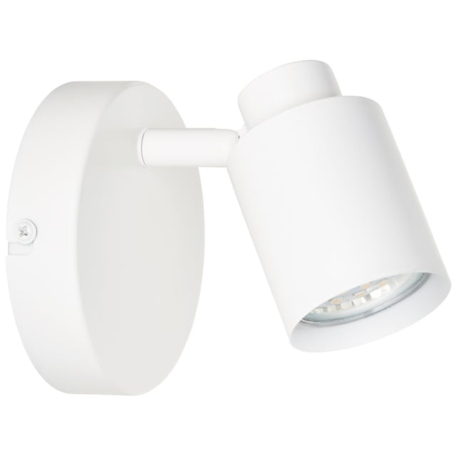 Foco decorativo sem lâmpada Tekla Inspire GU10 1 luz pintado branco