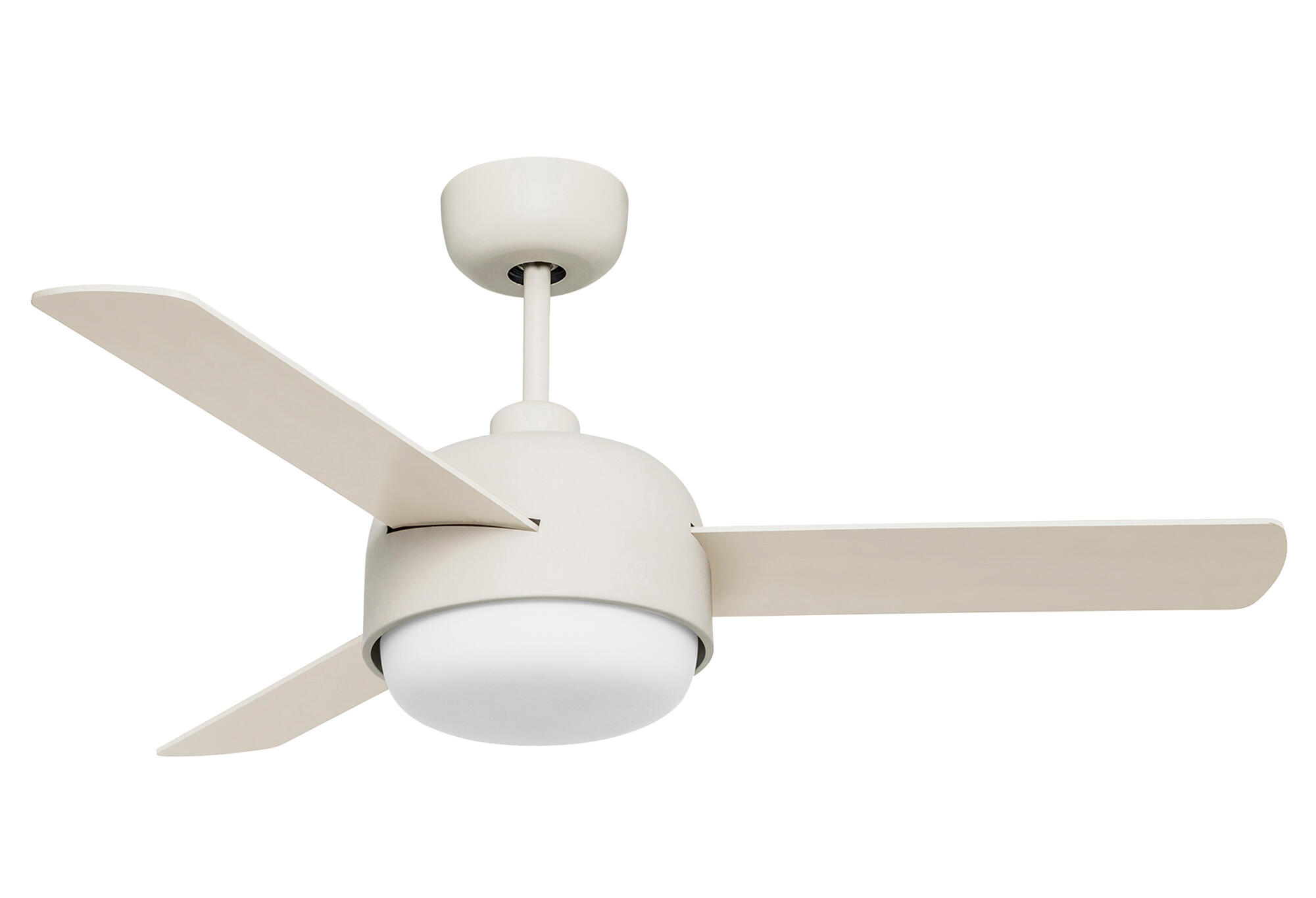 Ventilador de techo con luz motor ac klar blanco 106,6 cm