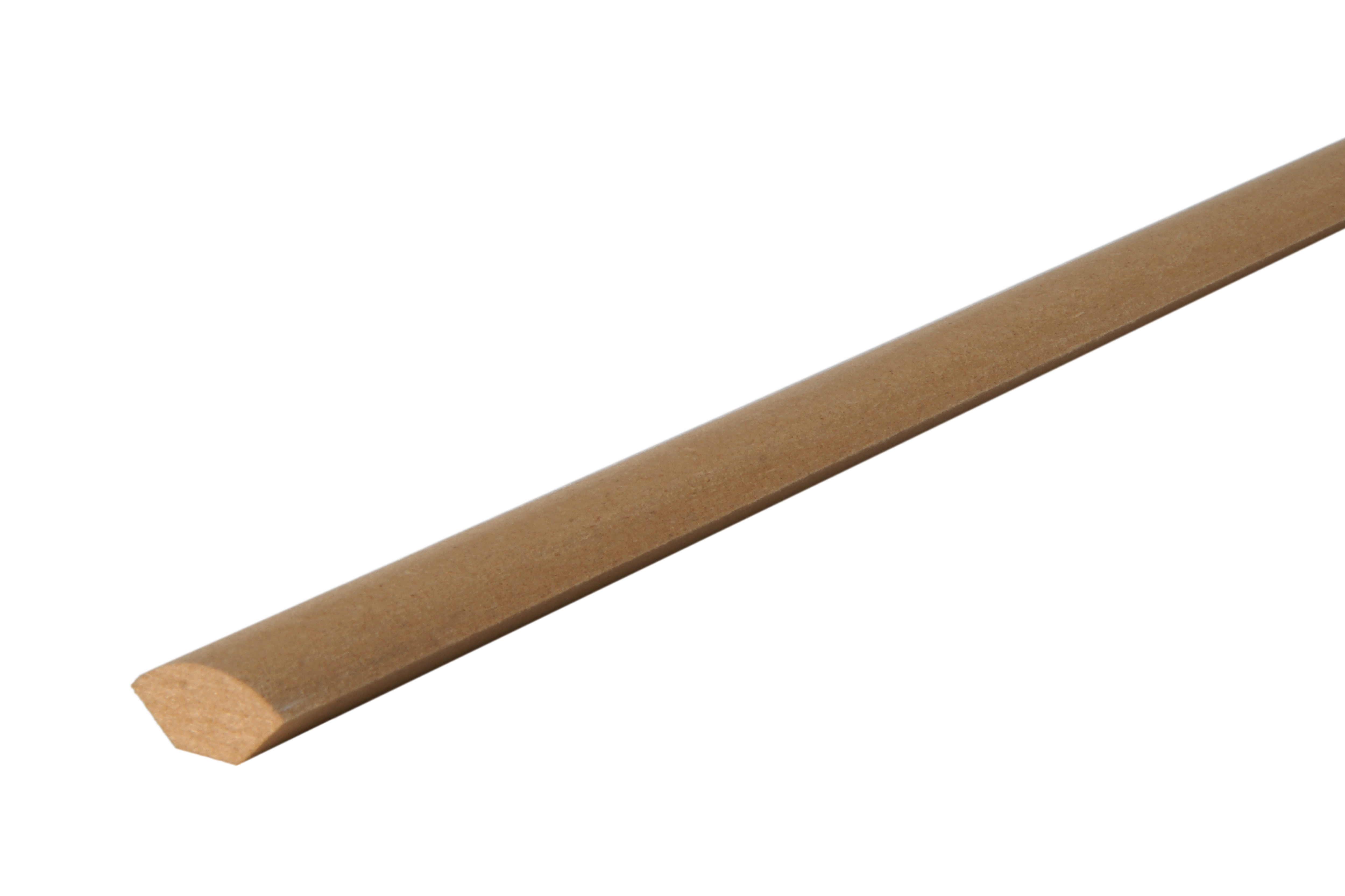 Quart-de-rond médium (MDF) arrondi , 23 x 23 mm, L. 2.44 m - 2
