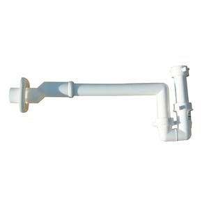 Schl&auml;fer 4395026 | Sifone Per Scarico Lavandino Bagno, Cucina E Lavanderia, Sifone Salvaspazio Universale G 1"1/2, Piletta 85mm Con Tappo, | Leroy Merlin