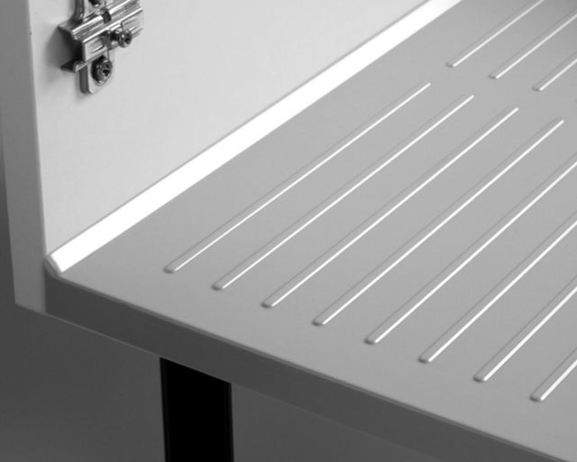 Chapa anti-humidade para móvel 56X56CM cinzento