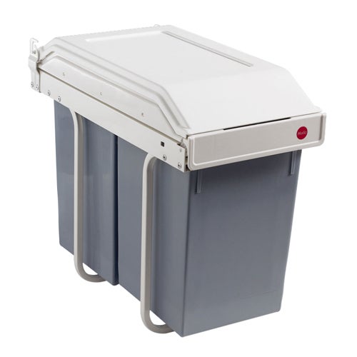 Balde de lixo extraível 15+15L Hailo - 23