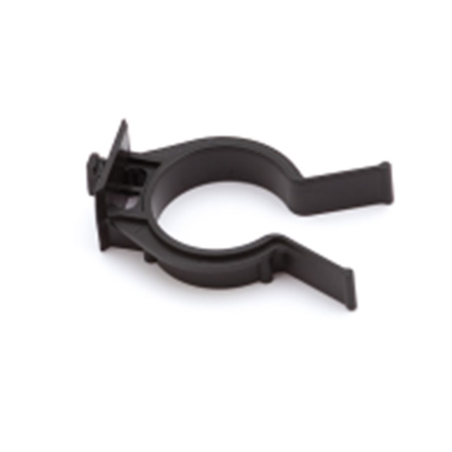 Lote 6 abraçadeiras Roda PÉ PVC PRETO