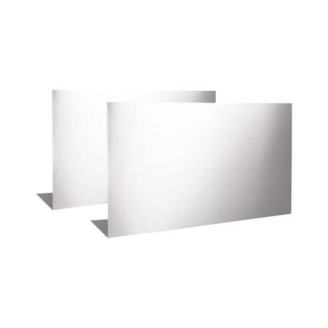 Chapa protetora INOX LATERAL DE MÓVEL 33X27CM 2 UNIDADES