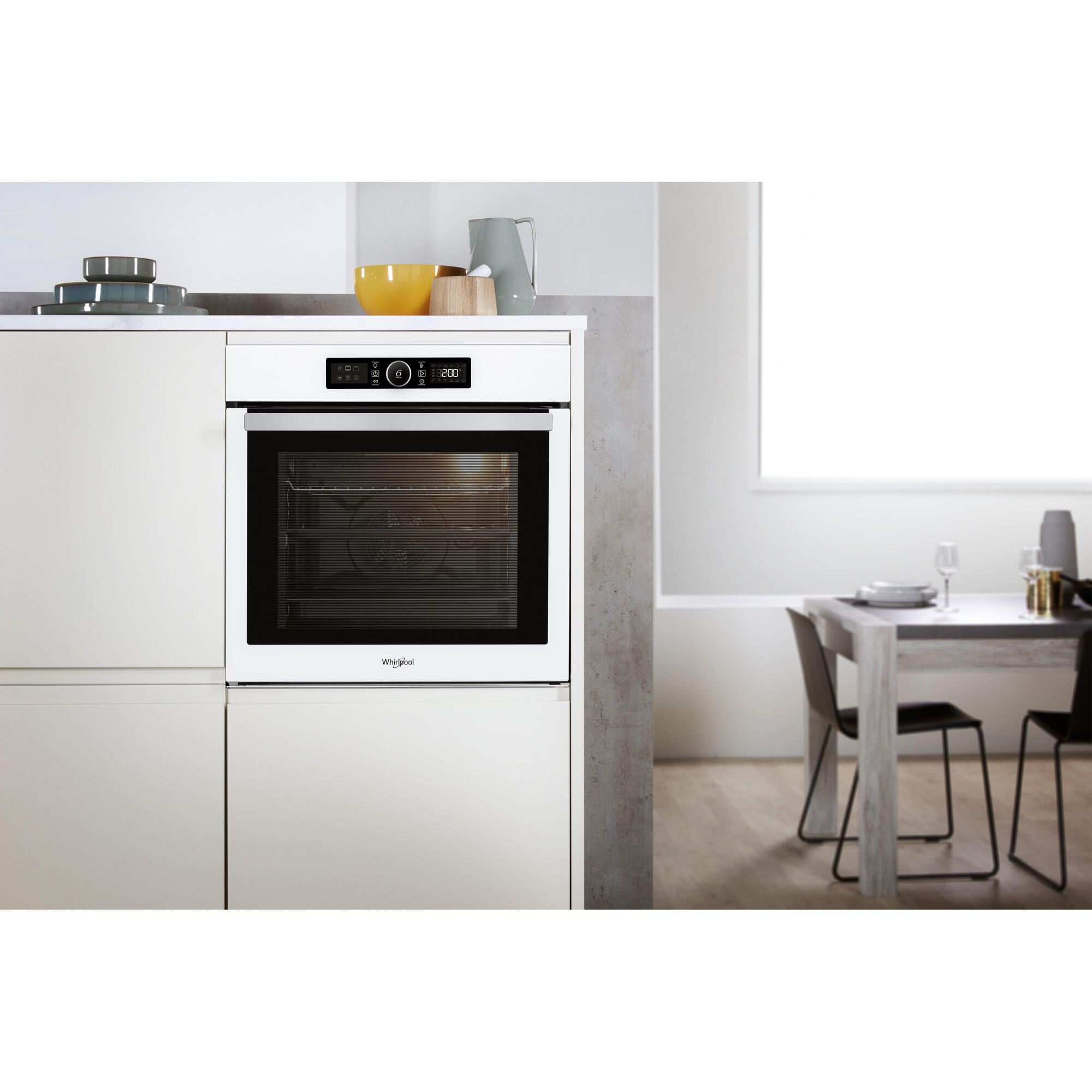 Forno de encastrar multifunções 59.5 x 56.4 x  59.5 cm branco Whirlpool AKZ9 6220 WH - 3