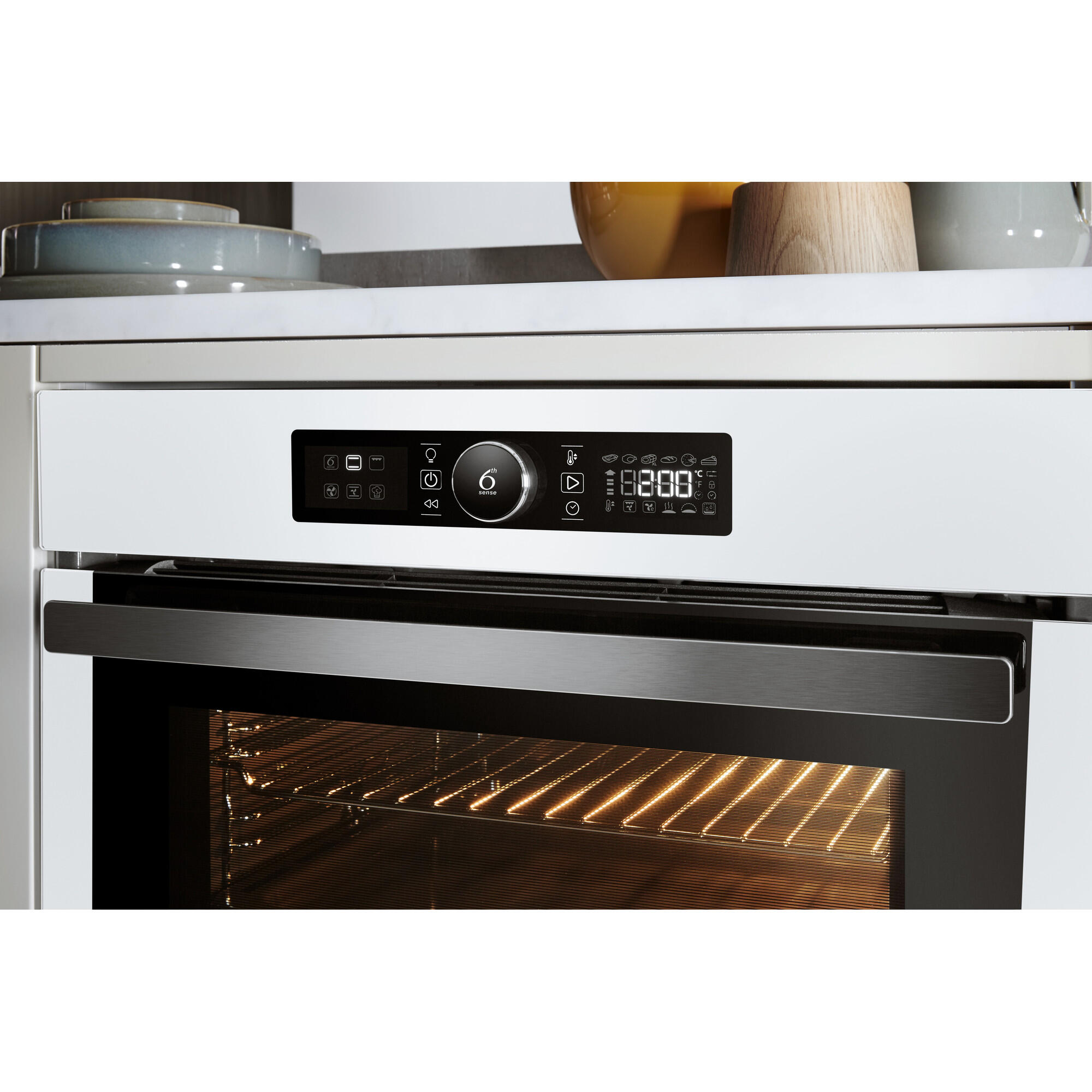 Forno de encastrar multifunções 59.5 x 56.4 x  59.5 cm branco Whirlpool AKZ9 6220 WH - 5