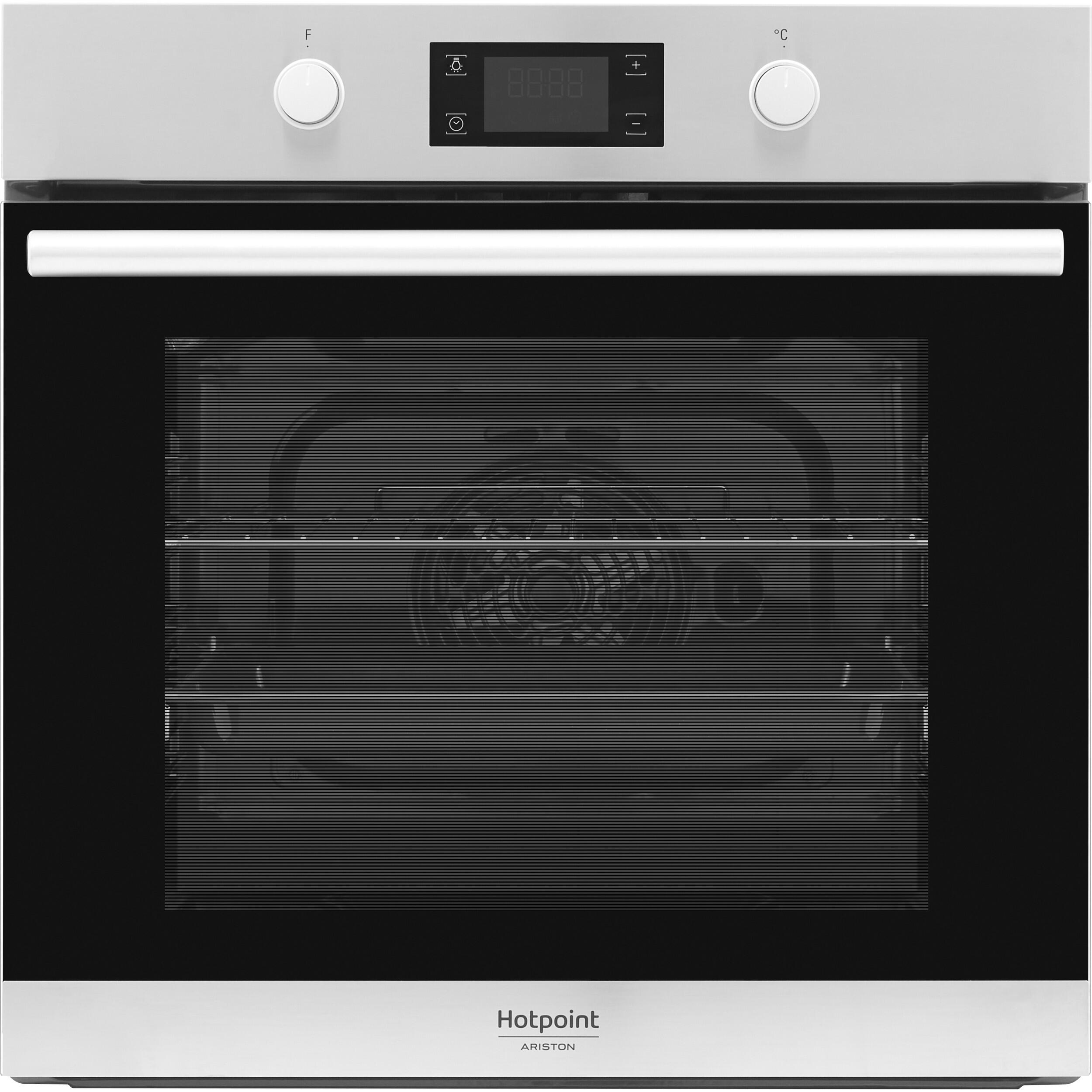 Forno de encastrar multifunções 59.5 x 55.1 x  59.5 cm cinza Hotpoint FA2 841 JH IX HA - 2