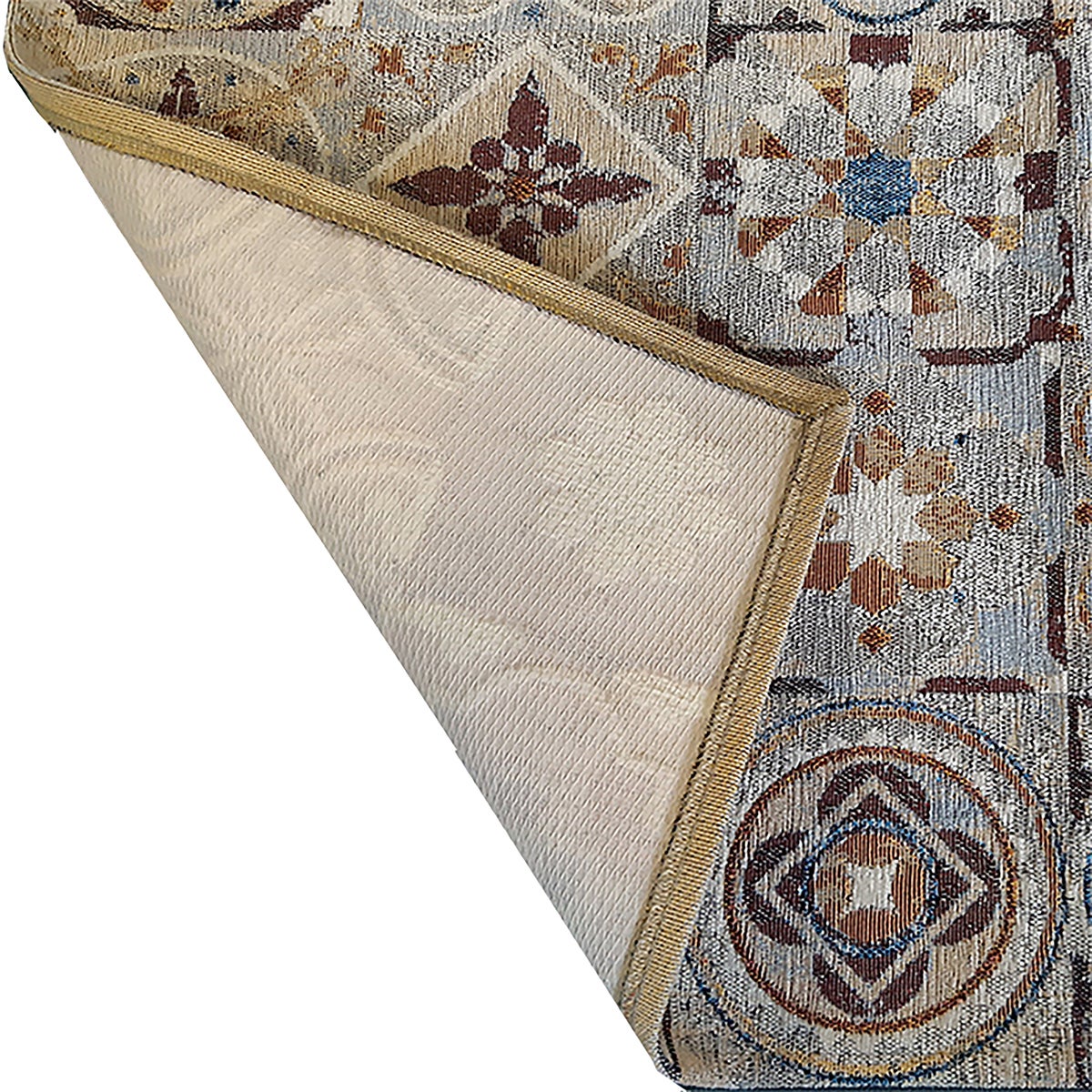 Passatoia Musa mosaico antiscivolo multicolore, L 180 x L 55 cm - 5