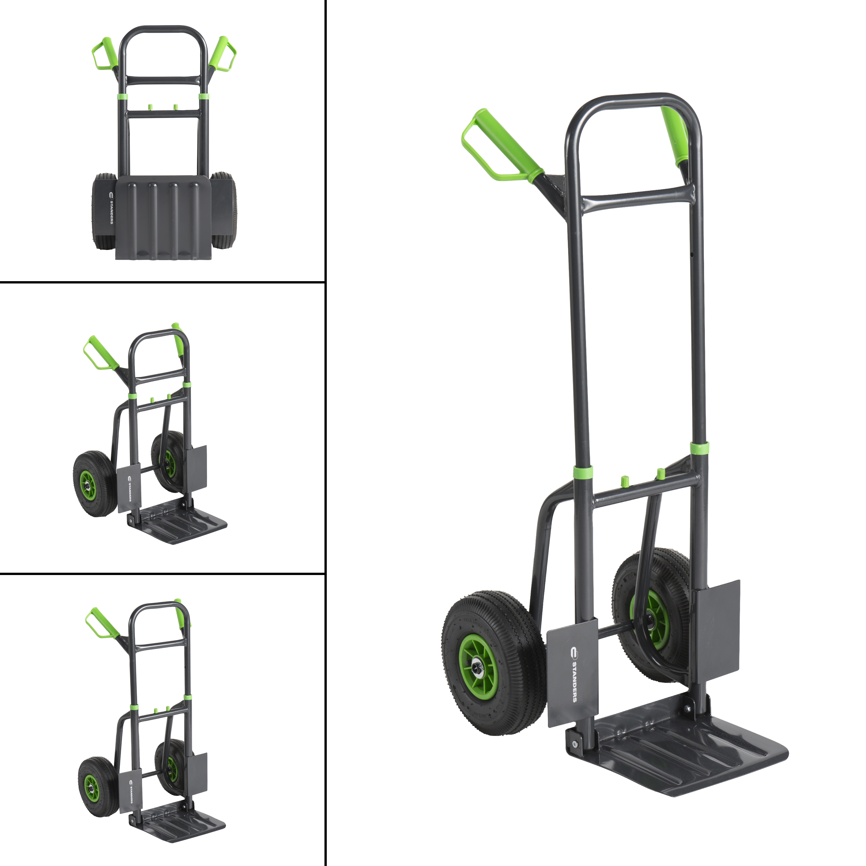 Diable rigide STANDERS, charge garantie 200 kg - 2