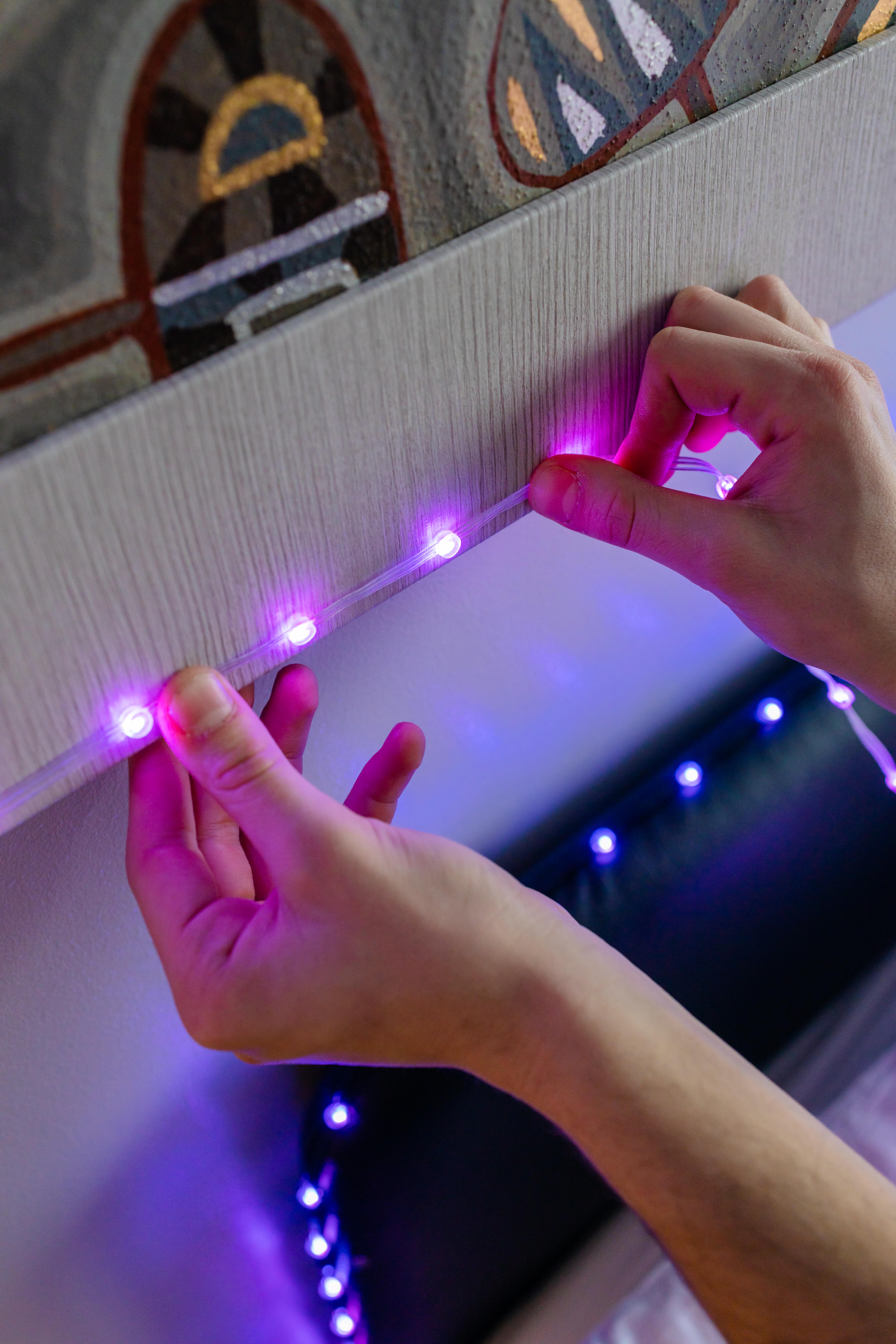 Catena luminosa per albero di Natale 400 luci LED multicolore TWINKLY natalizia programmabile - 5